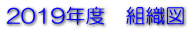 2019年度 組織図